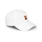 Cute Highland Cow Cap - "I'm Not Moody, Just Scottish" Low Profile Baseball Hat