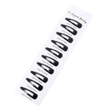Hair Snap Clips | 10pk Assorted Snap-In Hair Pins