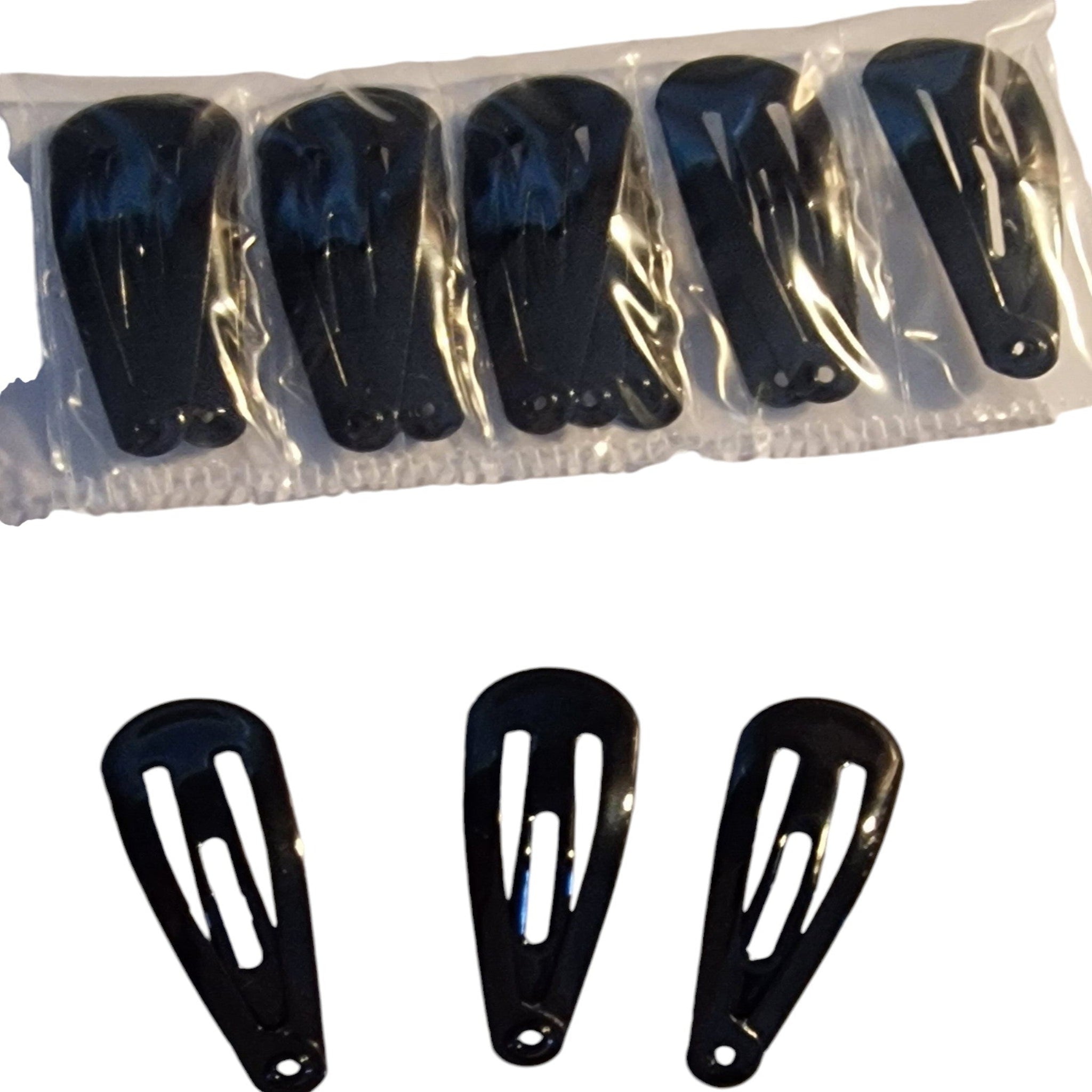 10pc Mini Black Snap-Ins