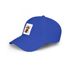 Cute Highland Cow Cap - "I'm Not Moody, Just Scottish" Low Profile Baseball Hat