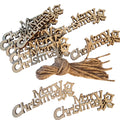 2pk Wooden Christmas Signs