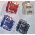 Double Hole Plastic Pencil Sharpener | Dual Size Sharpener | NB Store