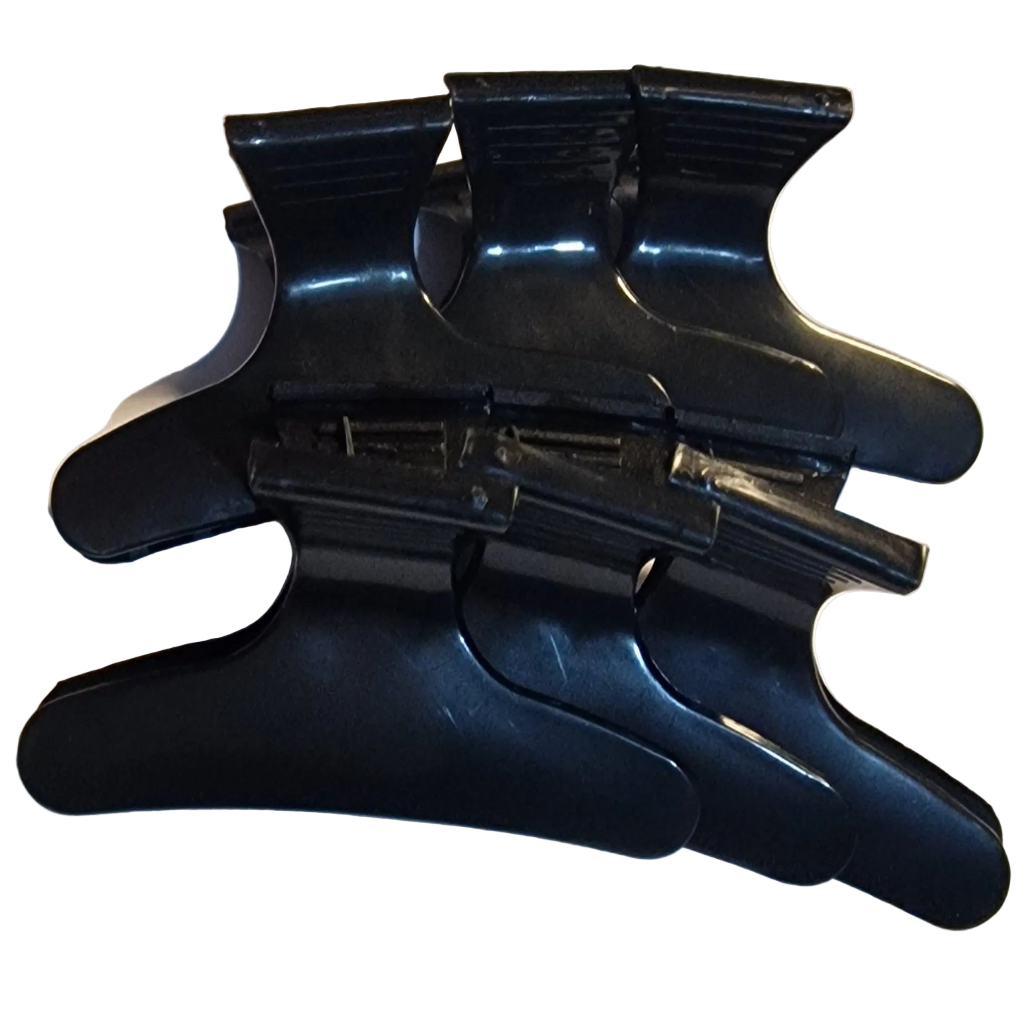 5pk Black Butterfly Hair Clips