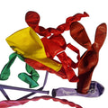 10pc Mixed Colours & Shapes Balloons | Fun Party Balloons