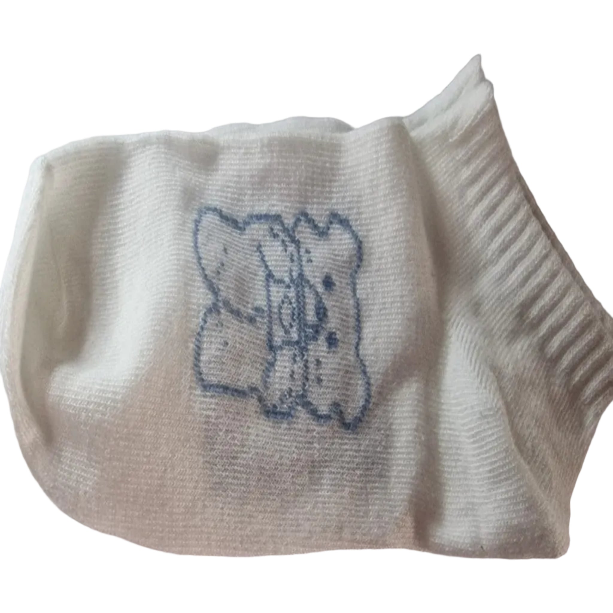 Ladies Ankle Socks – Blue Bear Design 1 pair