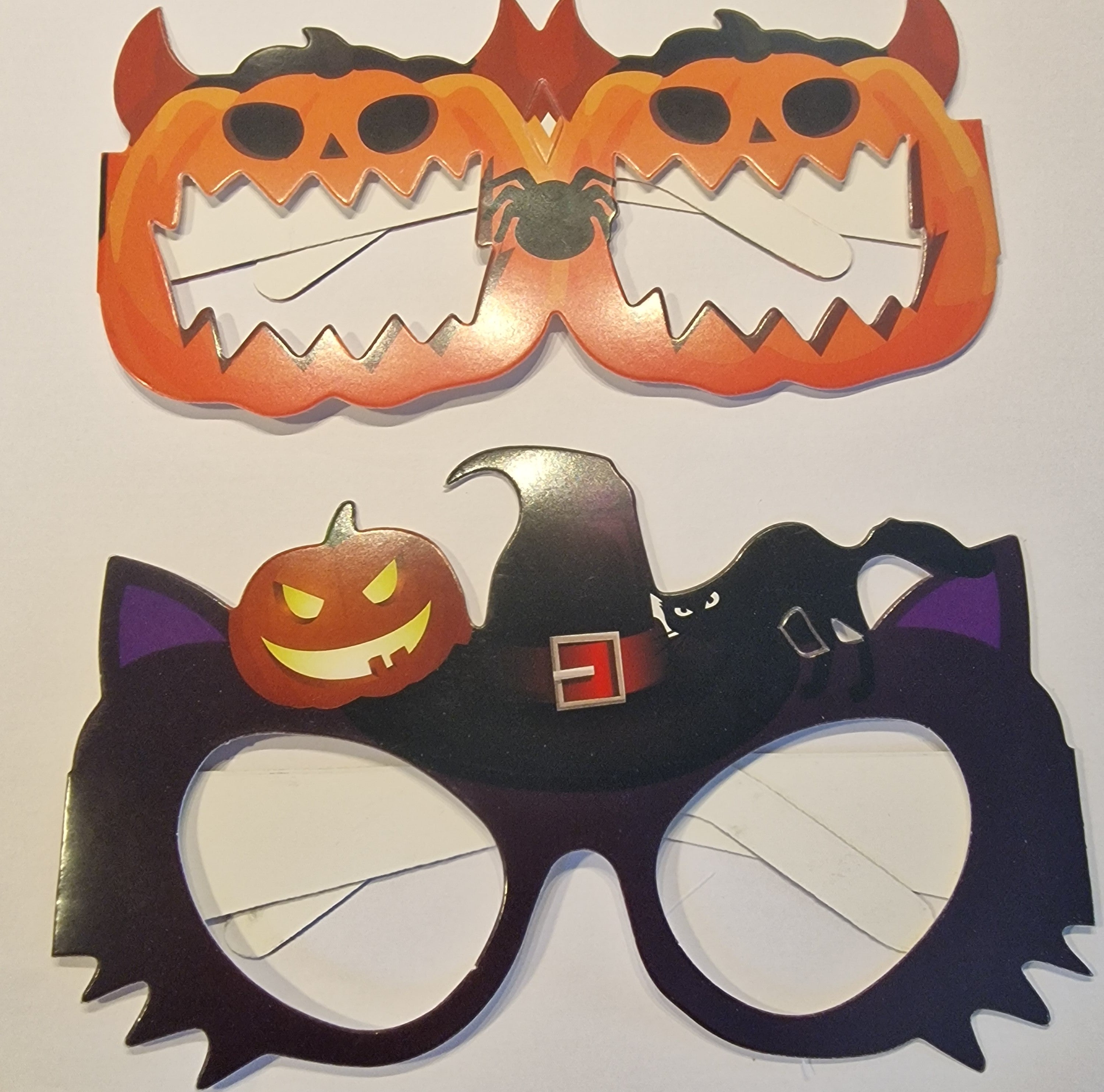2 Pack Halloween Fun Glasses
