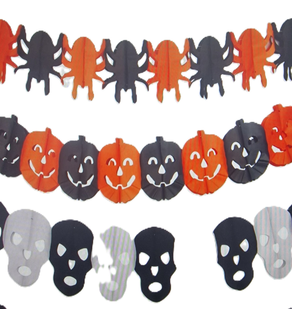 3m Halloween Pumpkin Banner – Spooky Party Decoration
