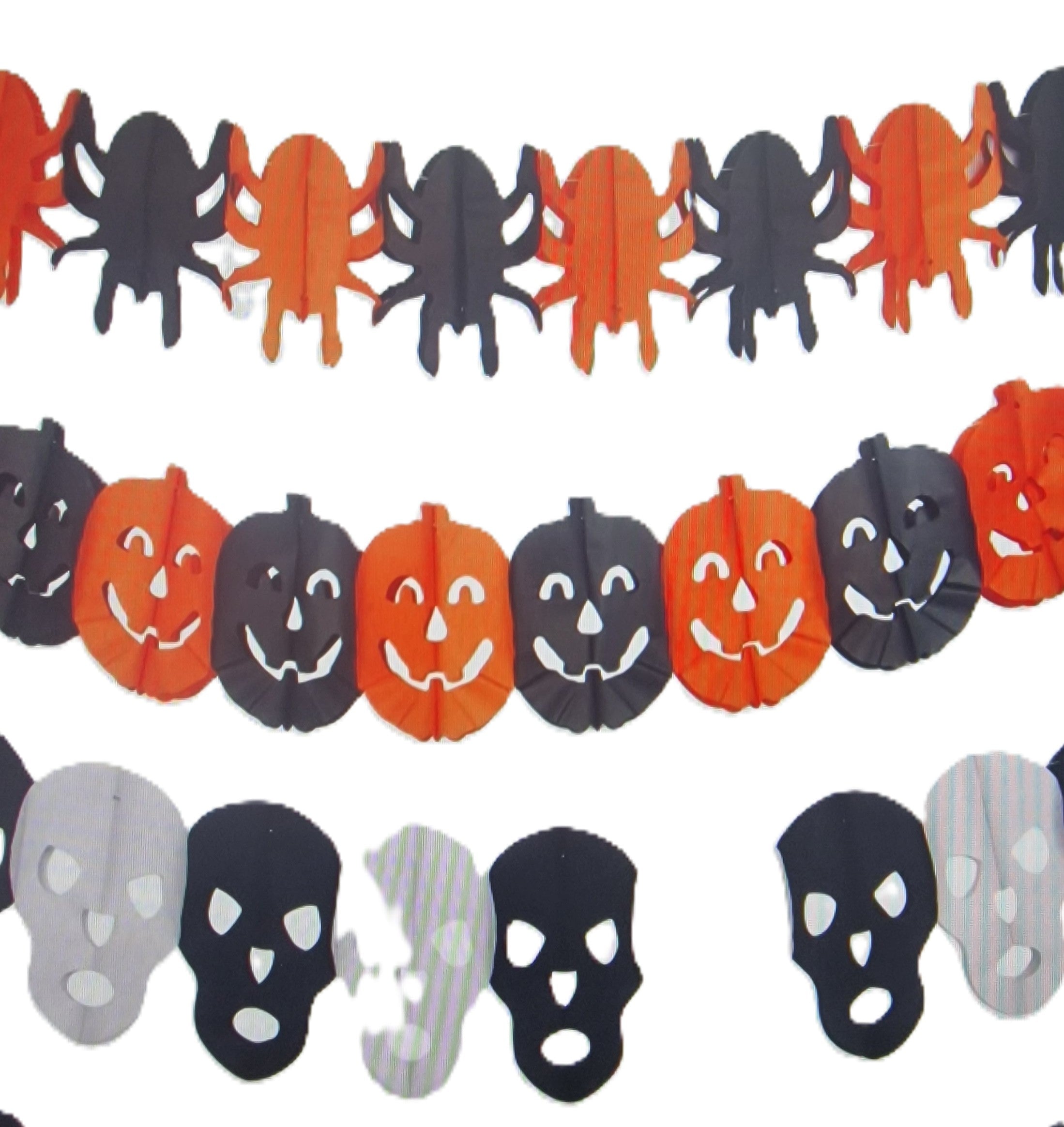 3m Halloween Pumpkin Banner – Spooky Party Decoration