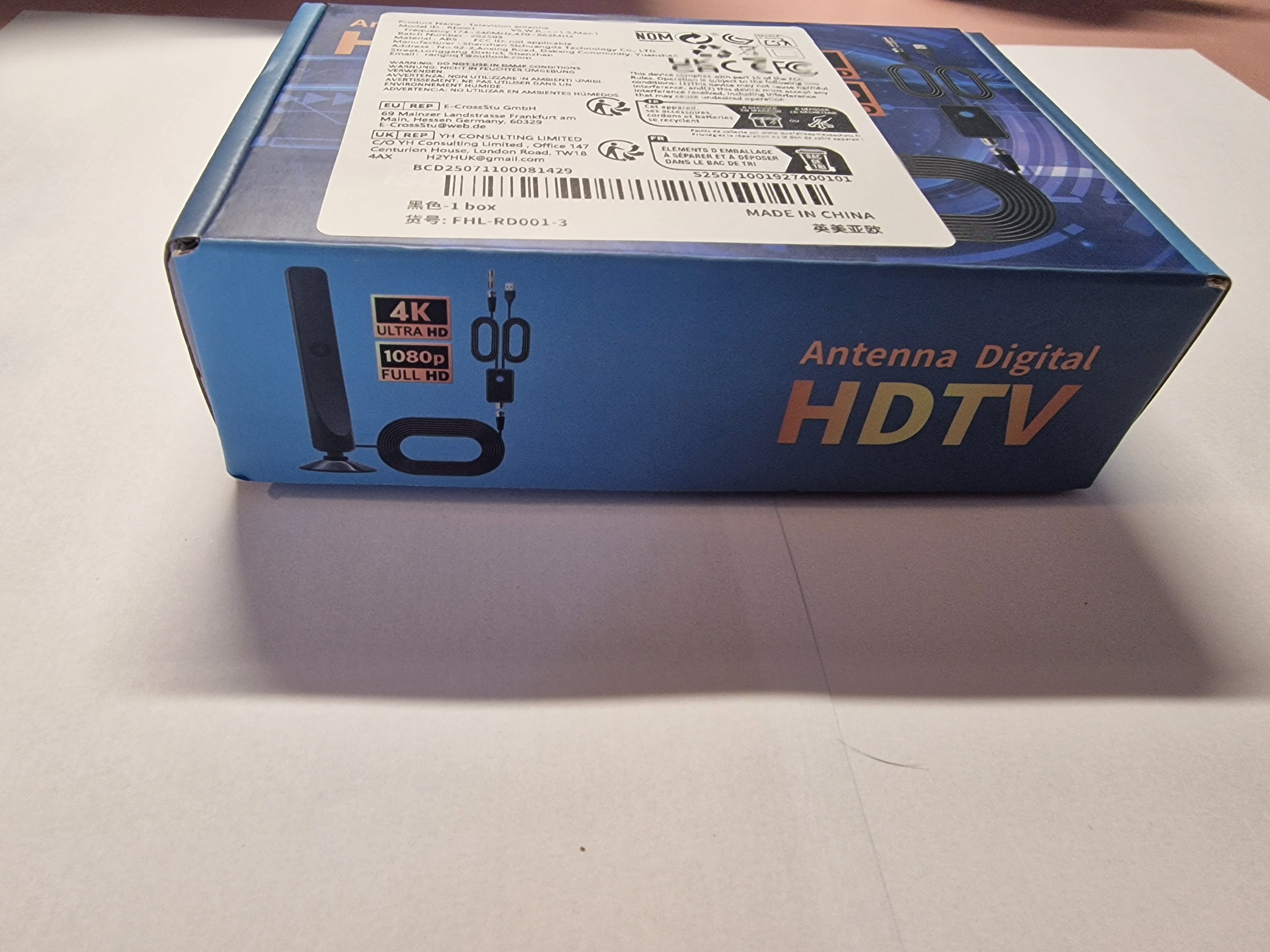 HDTV Indoor Antenna | Digital Freeview TV Aerial