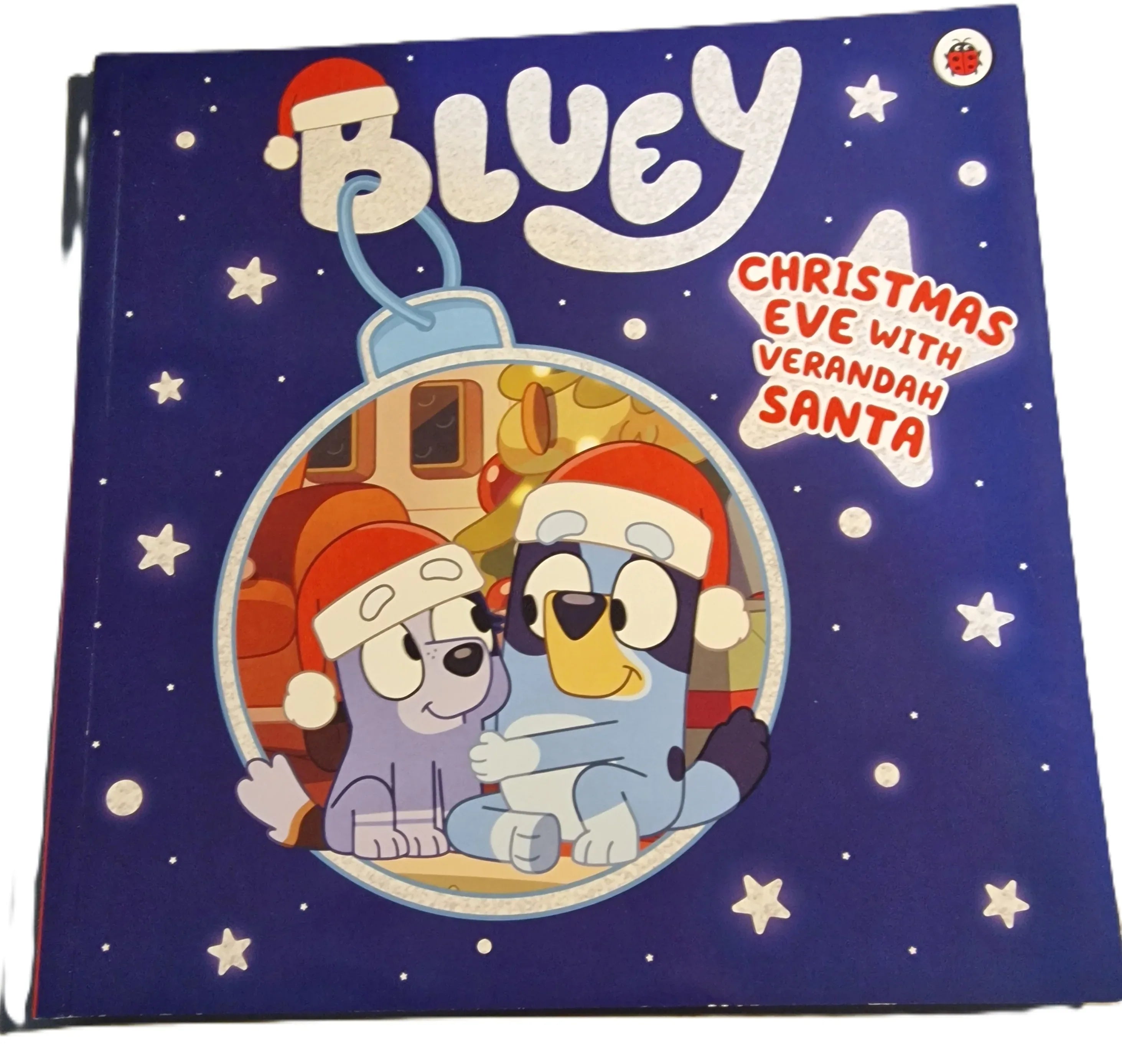 Bluey Christmas Eve with Verandah Santa - Children's Book