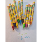 12 PC Wax Crayons Multicolour | Kids Art & Craft Pencils | NB Store