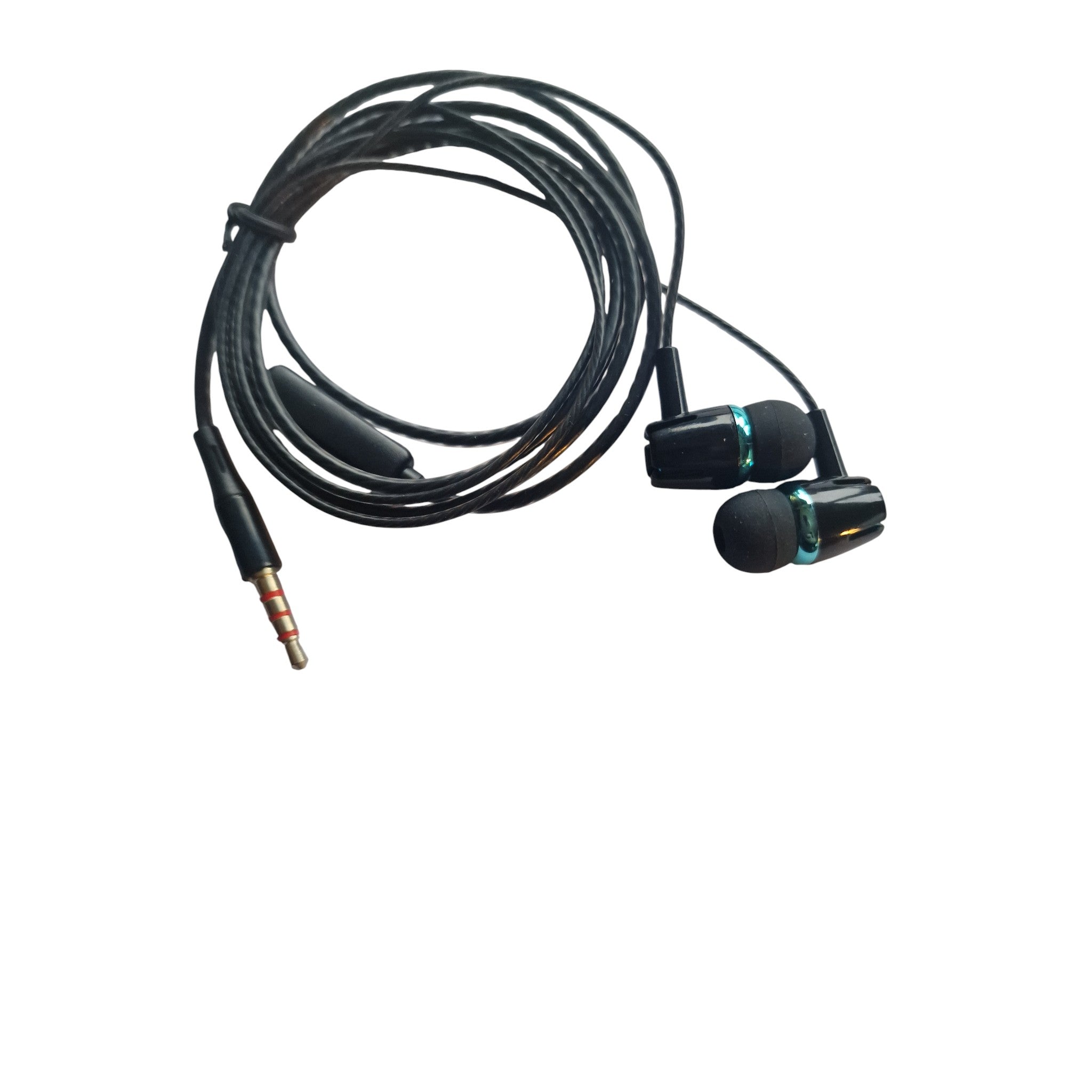 In-Ear Headphones | Black & Blue | Wired Earphones