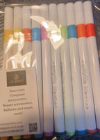 10pc Acrylic Markers | Vibrant Colours for Art & Craft