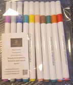 10pc Acrylic Markers | Vibrant Colours for Art & Craft