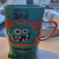 Children's Green Character Monster Mug (Son)