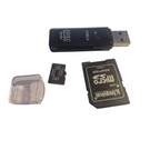 2-in-1 USB TF Card Reader Compact Portable Memory Card Adapter
