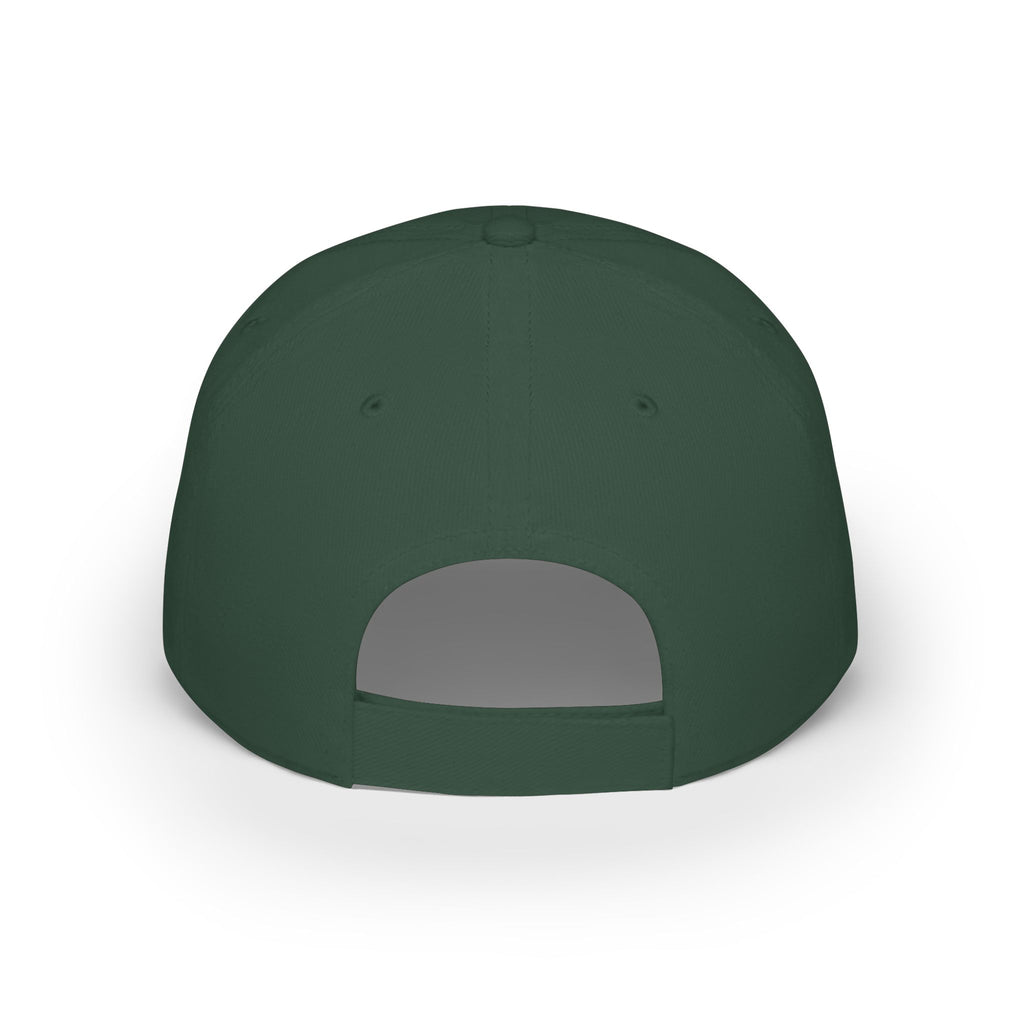 Cute Highland Cow Cap - "I'm Not Moody, Just Scottish" Low Profile Baseball Hat