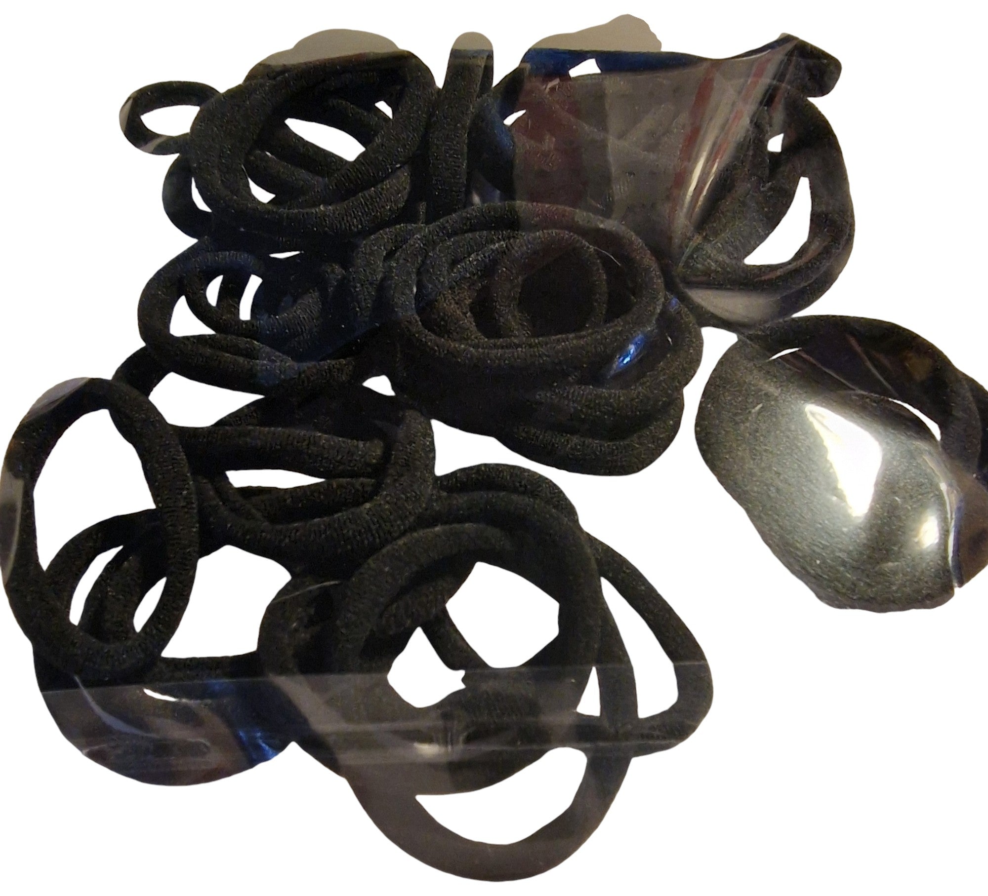 50pc Thick Strong Hair Ties | Soft Bobbles & Elastic Bands for Women & Girls
