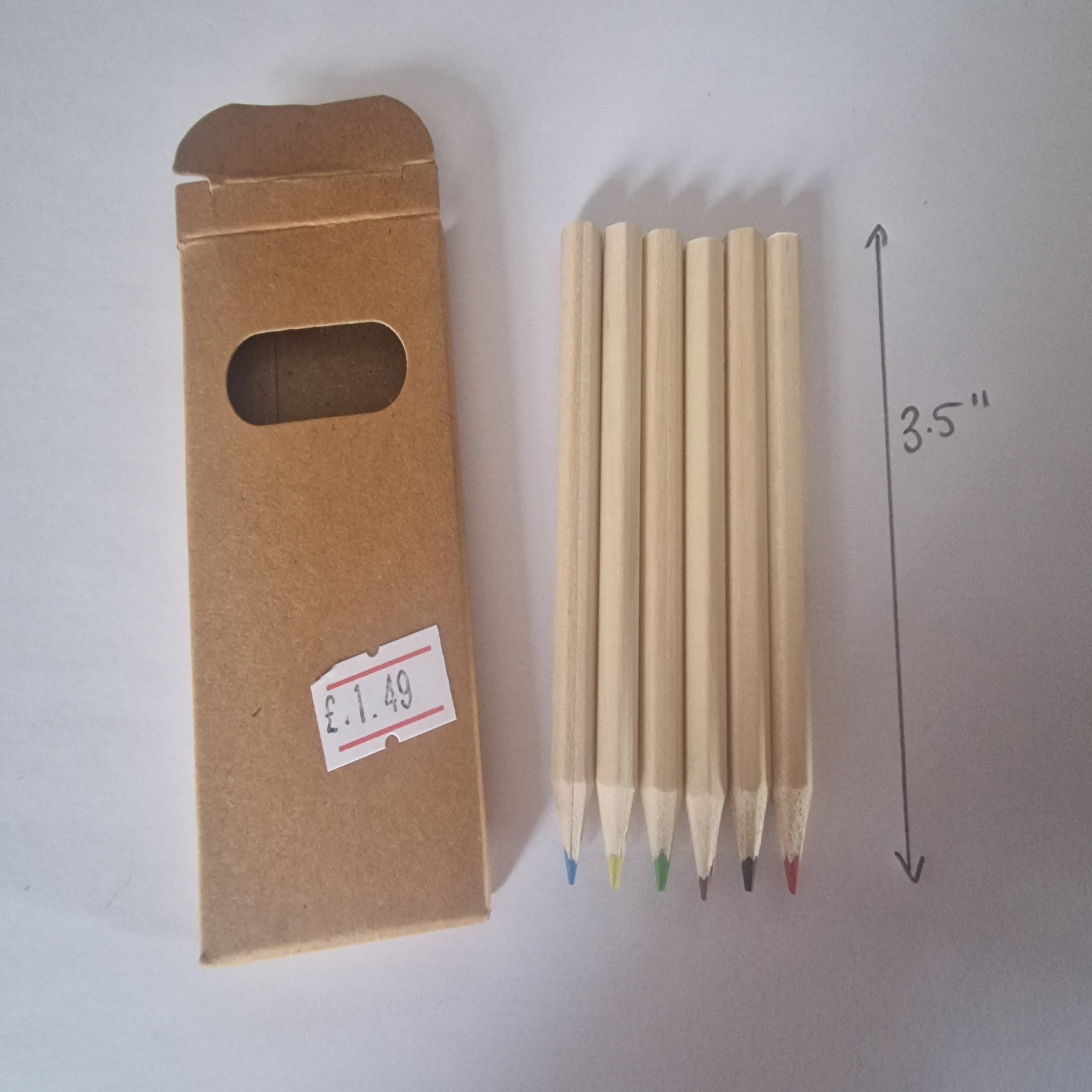 4-Colour Crayons 6 Pack – Kids Art & Craft Set