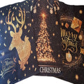 2pk Black & Gold Paper Gift Bags