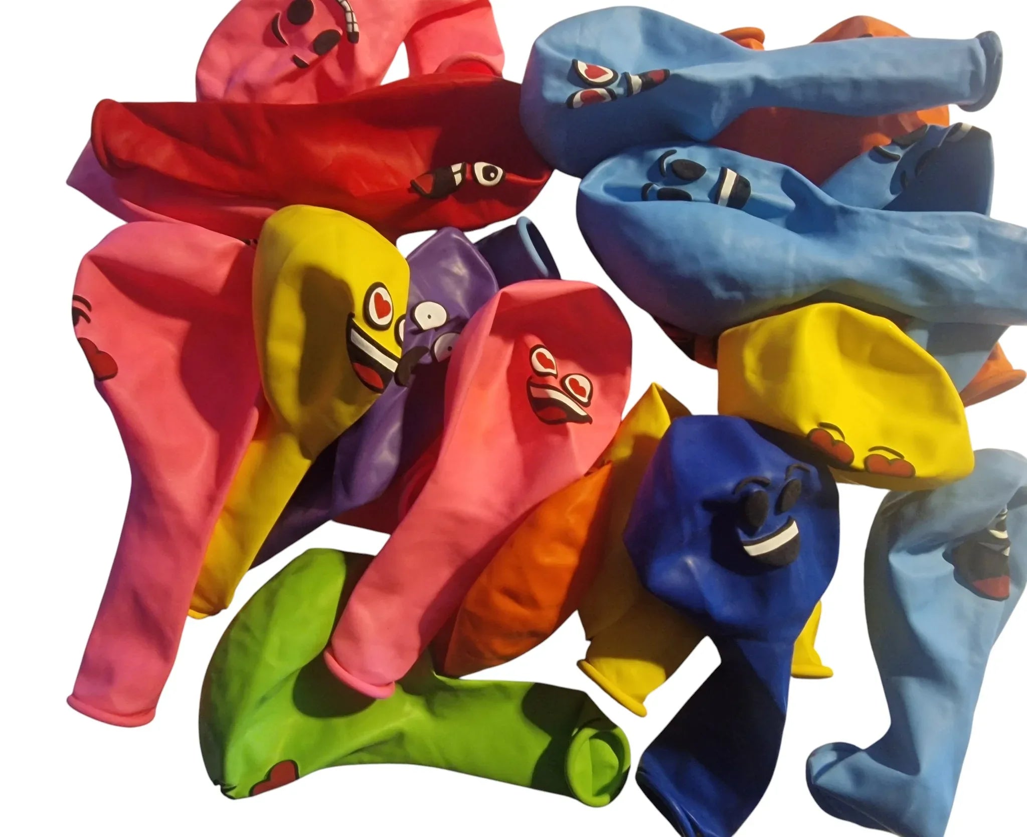 10 Pack Cartoon Balloons - Party Decorations