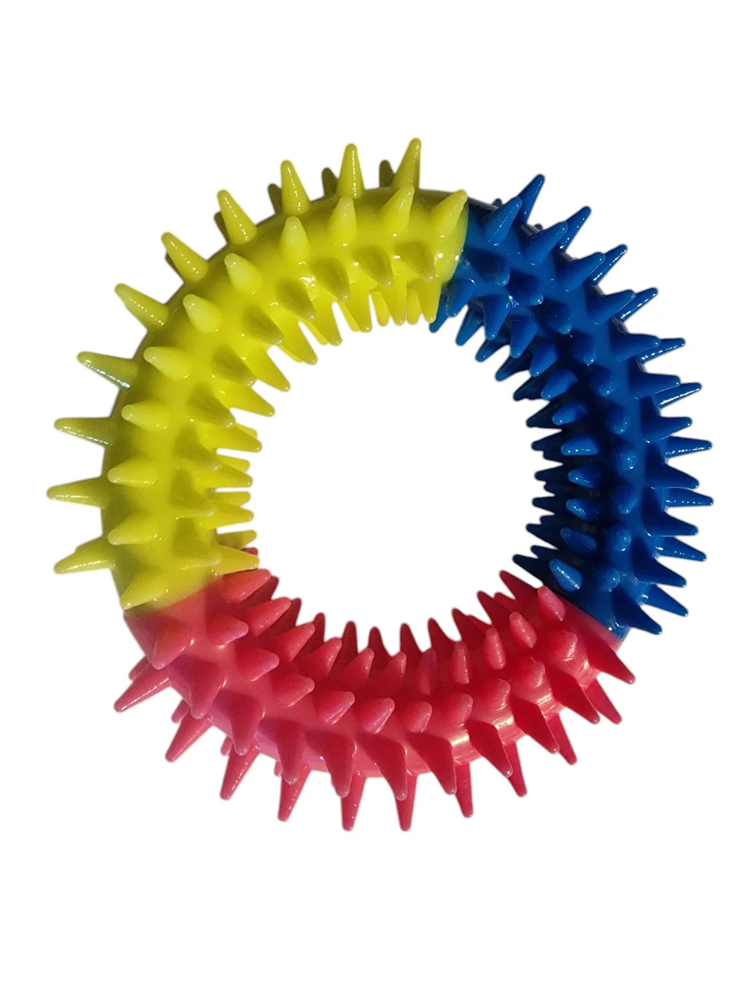 Colourful Rubber Ring - Durable Dog Toy