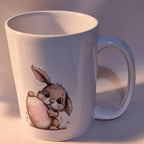 Easter Bunny Theme Mug - Cute Ceramic Coffee Mug | NB Store 001