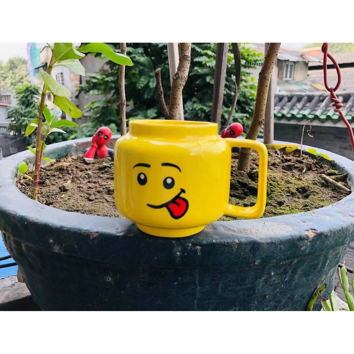 Funny Cartoon Ceramic Mug – 400ml Novelty Gift