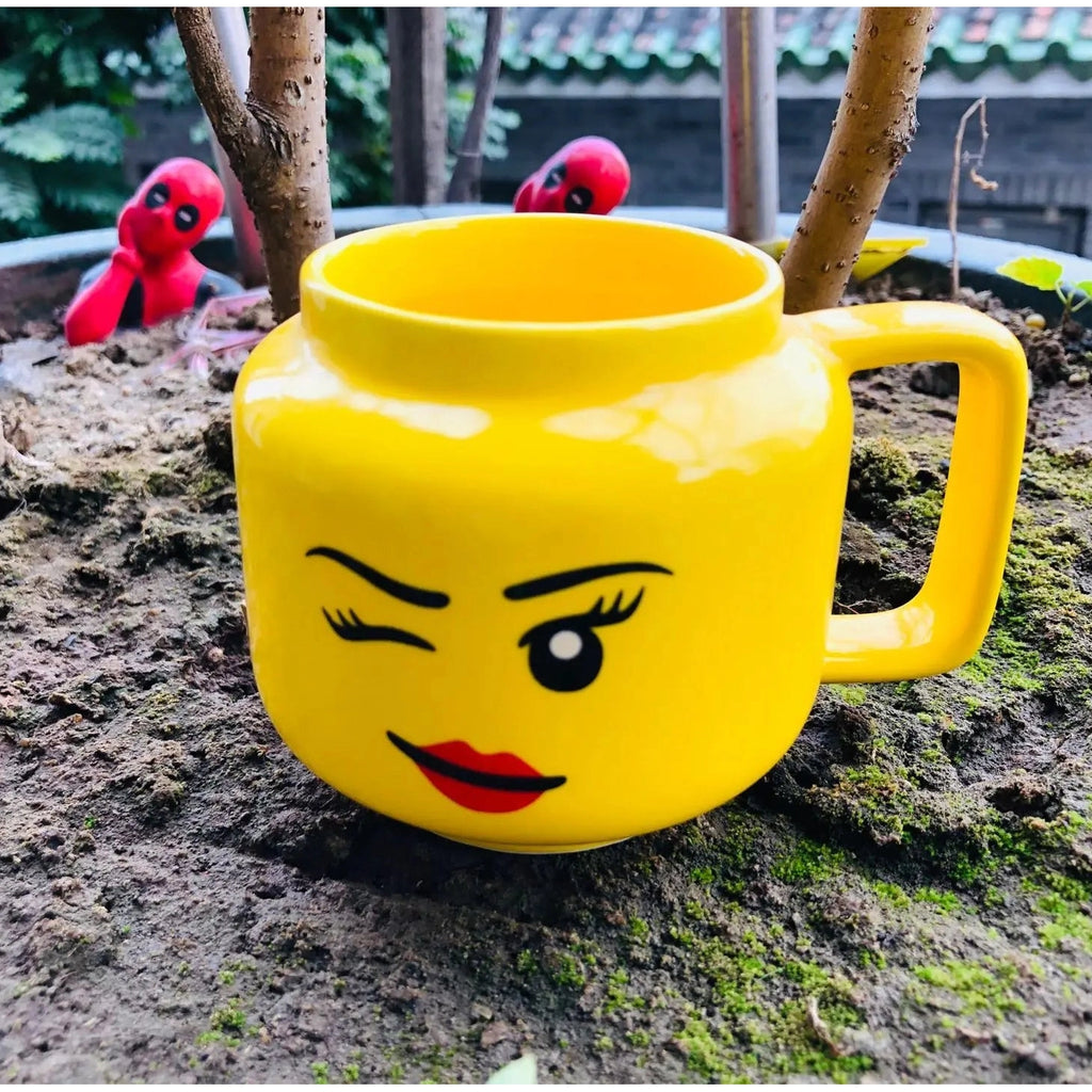 Funny Cartoon Ceramic Mug – 400ml Novelty Gift
