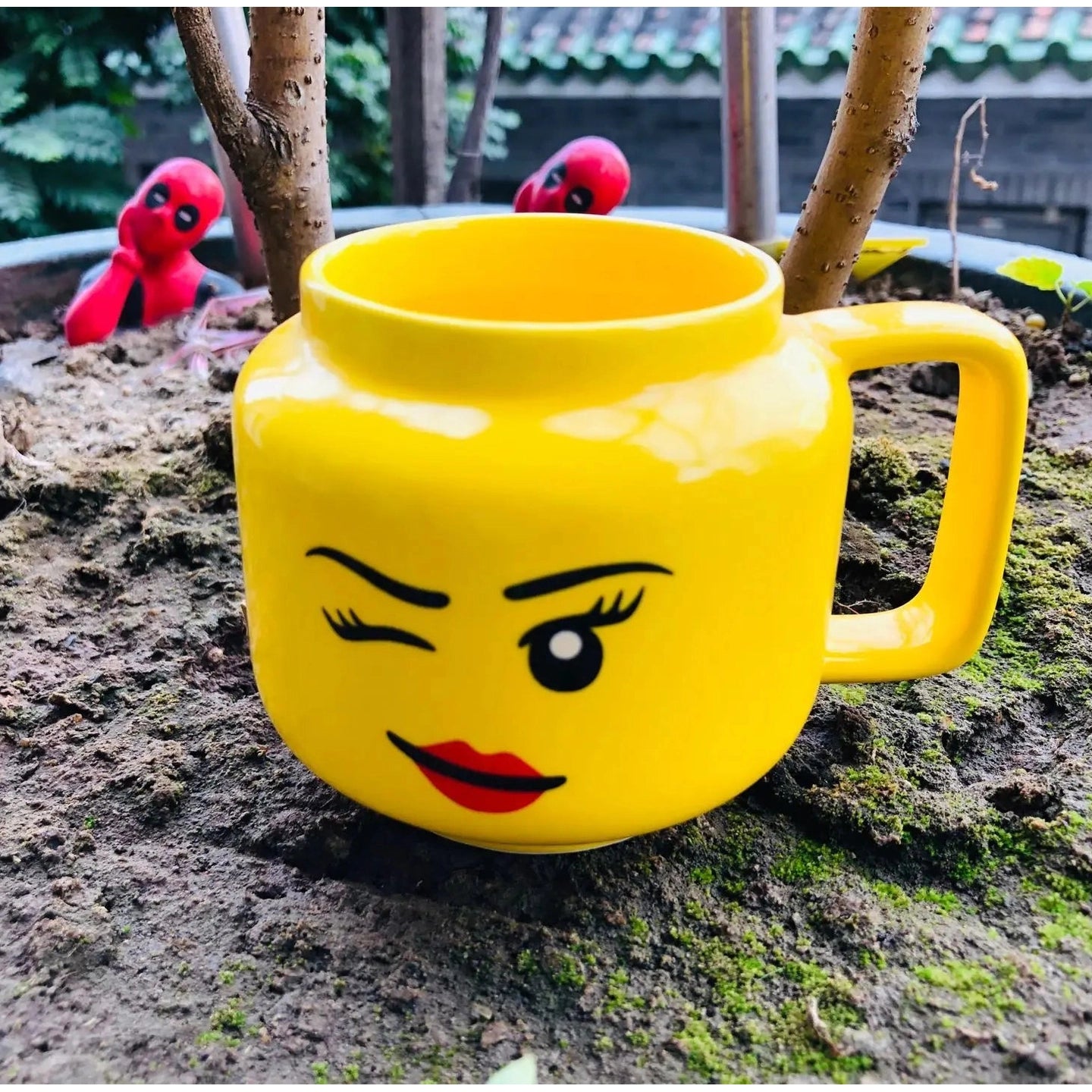 Funny Cartoon Ceramic Mug – 400ml Novelty Gift