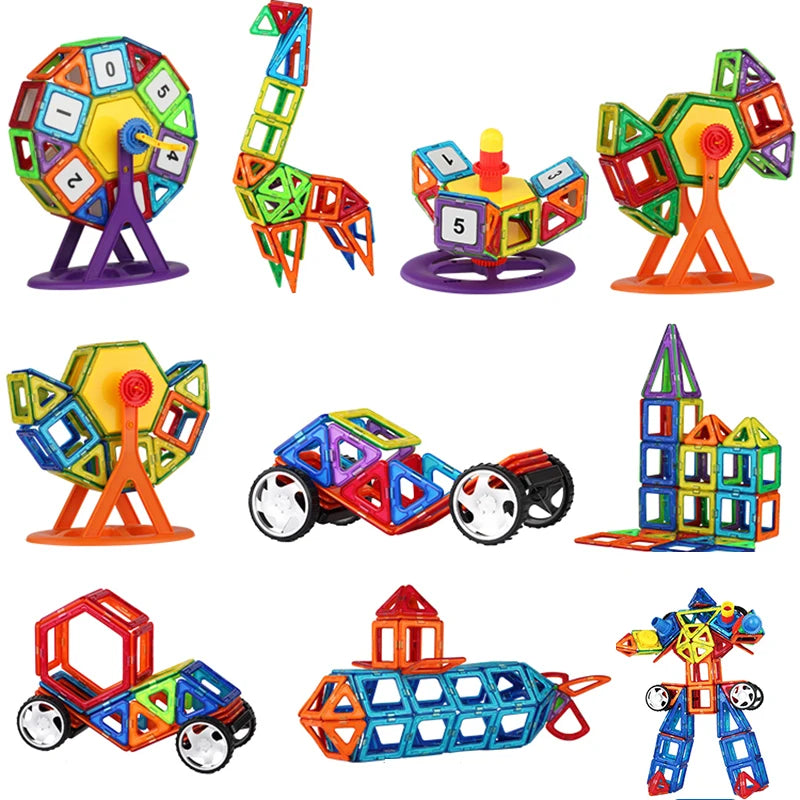 Magnetic Building Blocks for Kids – Big Size Constructor Set