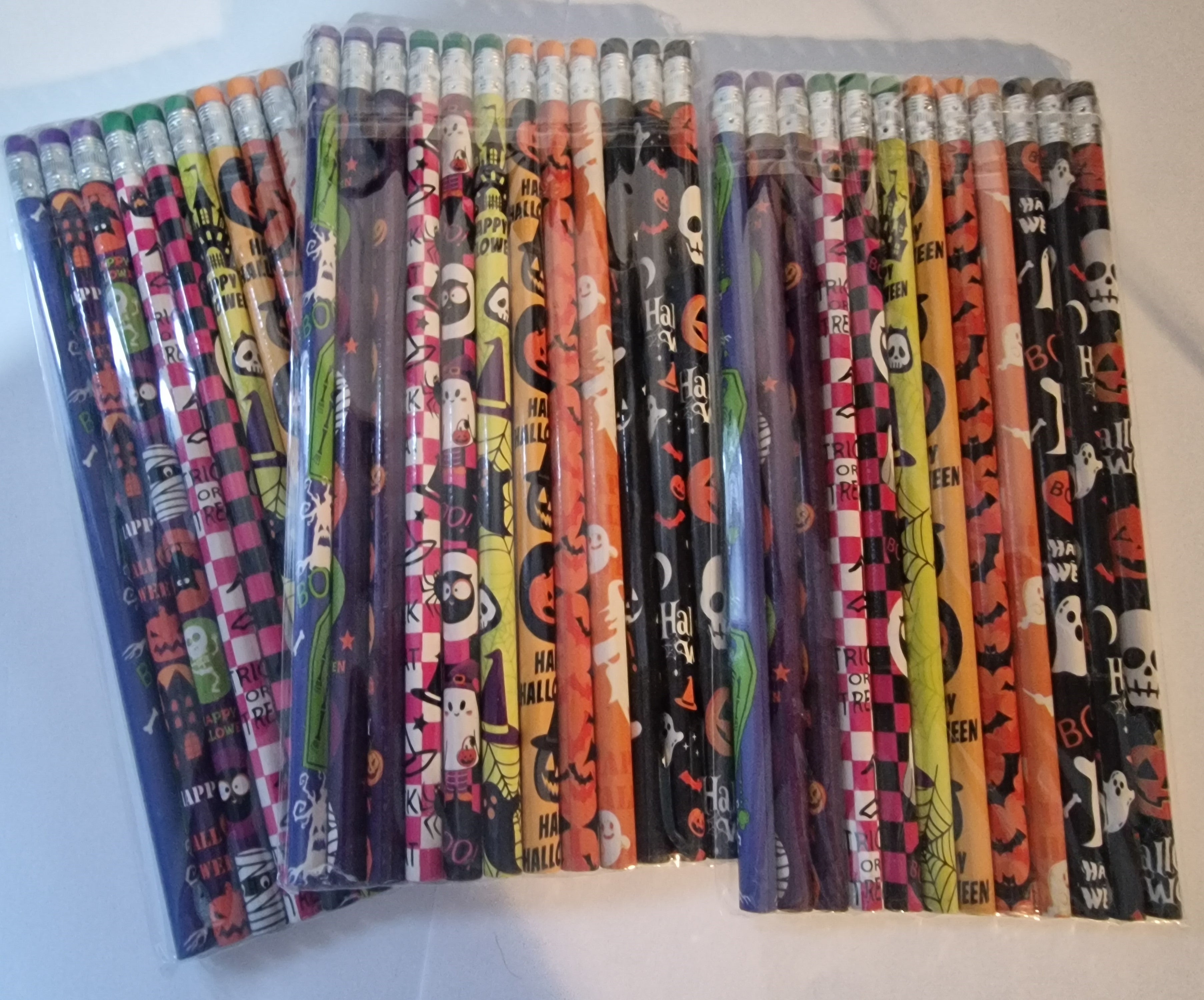 5 Pack Halloween Pencils