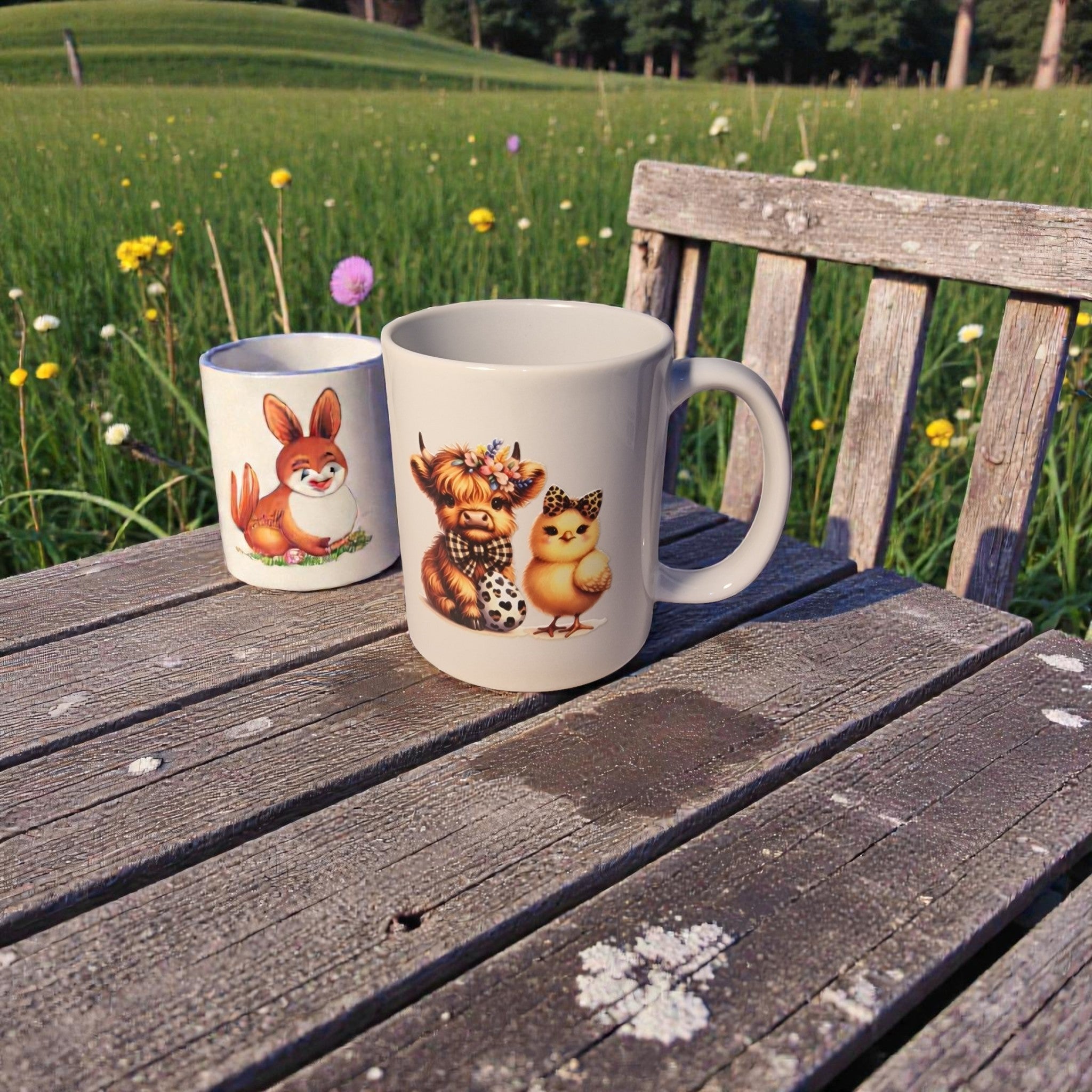 Easter Bunny Theme Mug - Cute Ceramic Coffee Mug | NB Store 009