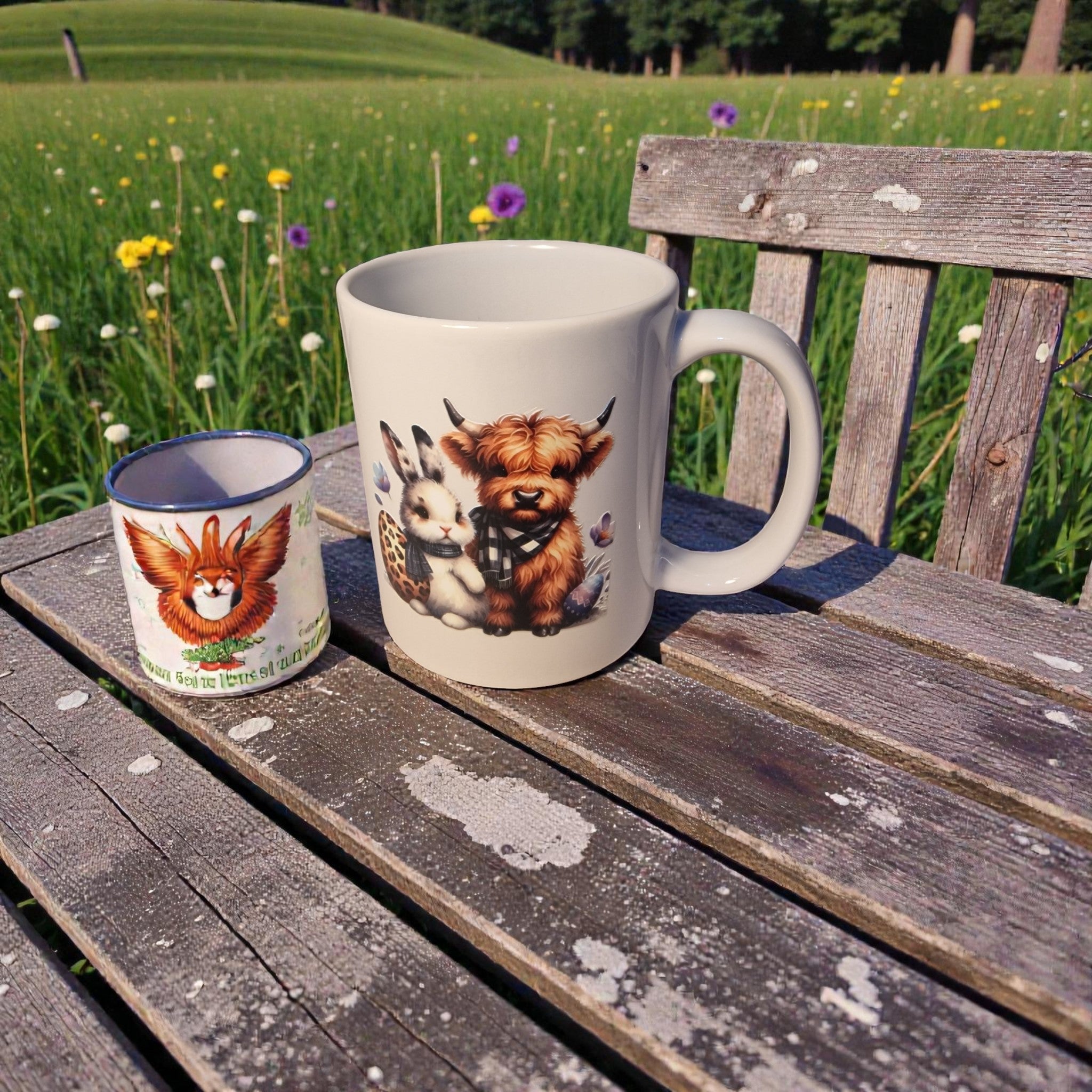 Easter Bunny Theme Mug - Cute Ceramic Coffee Mug | NB Store 005