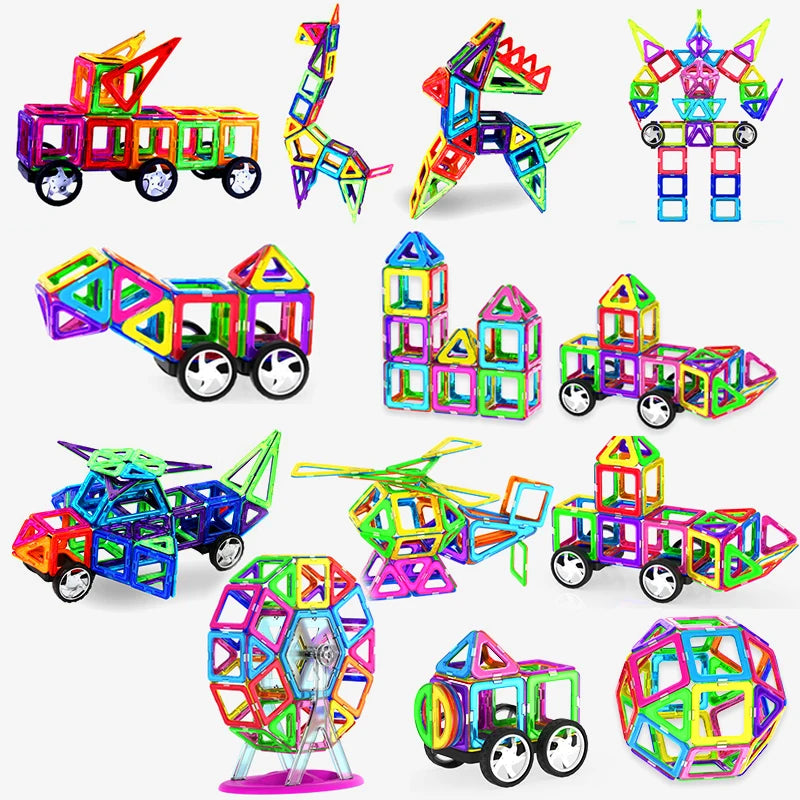 Magnetic Building Blocks for Kids – Big Size Constructor Set