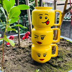 Funny Cartoon Ceramic Mug – 400ml Novelty Gift