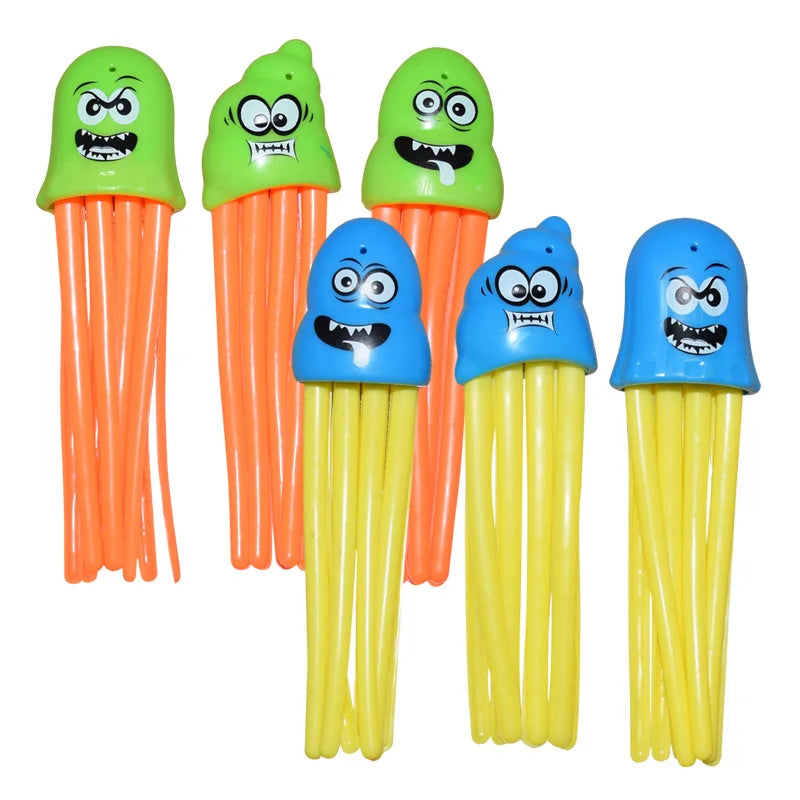 Kids Shark Rocket Pool Diving Toys – Summer Swimming Pool Dive Game Set