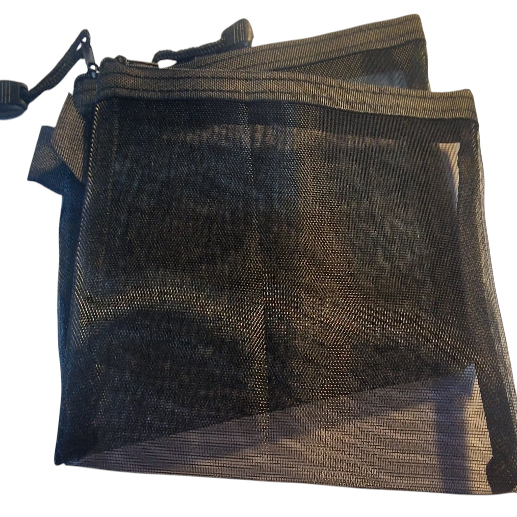 Black Mesh Pencil Case | Zipped Stationery Organiser