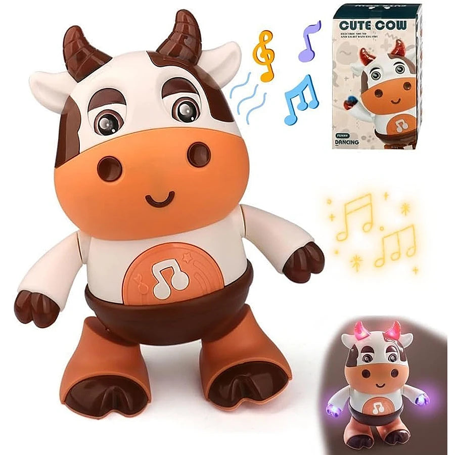 Baby Dancing Cow Toy – Electric Musical Plush with Funny Songs & Moves