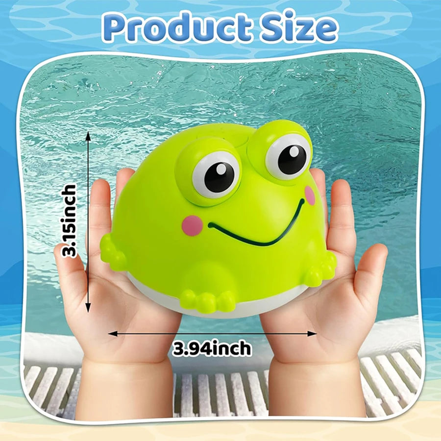 Light Up Whale Bath Toy for Babies & Toddlers – Sprinkler Fountain Bathtub Toy