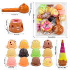Ice Cream Stack Up Kitchen Toy – Pretend Play Food Set for Toddlers