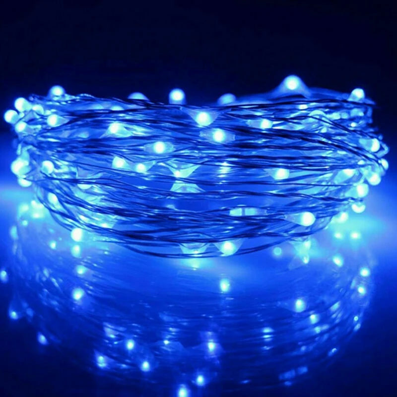 Copper Wire Fairy Light String – Battery Powered LED Lights 1M–10M