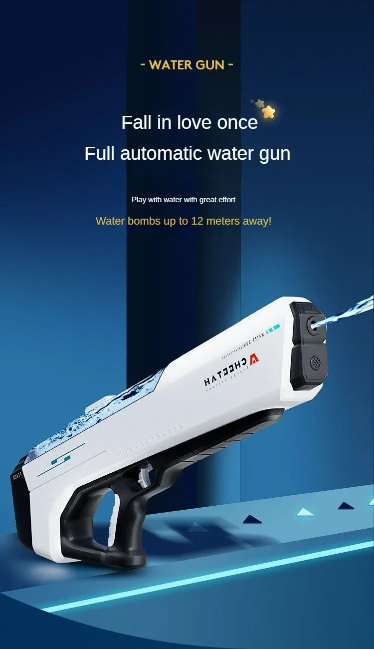 Electric High Pressure Water Gun for Kids – Automatic Summer Outdoor Water Toy