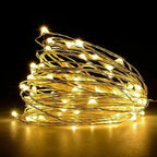 Copper Wire Fairy Light String – Battery Powered LED Lights 1M–10M