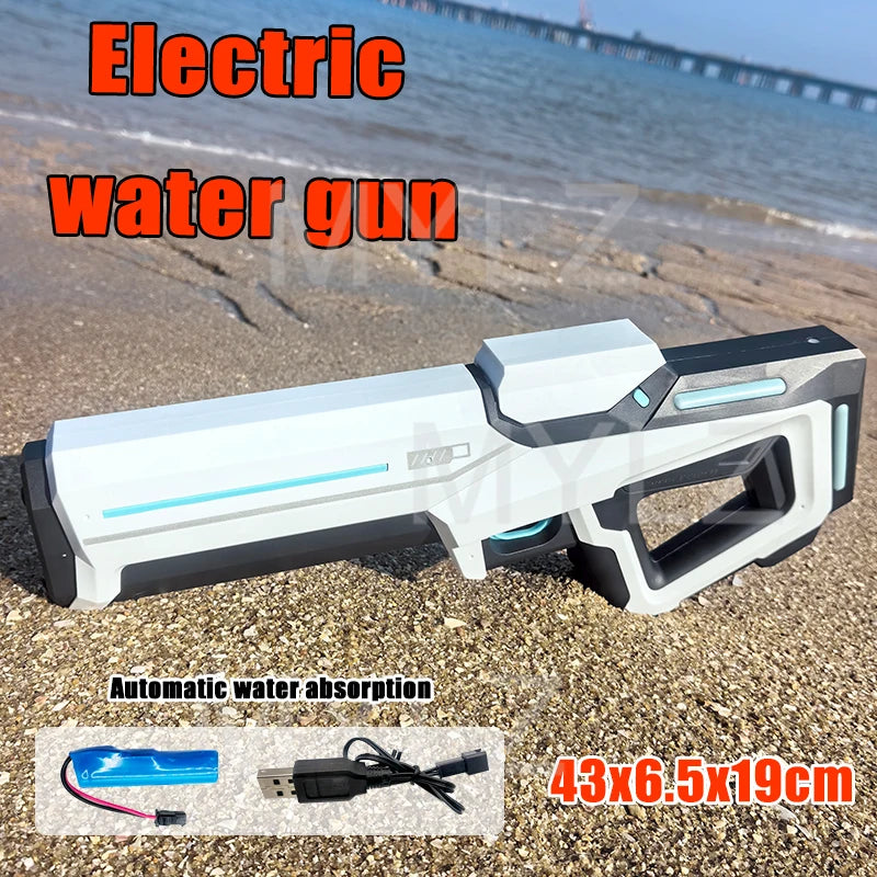 Electric High Pressure Water Gun for Kids – Automatic Summer Outdoor Water Toy