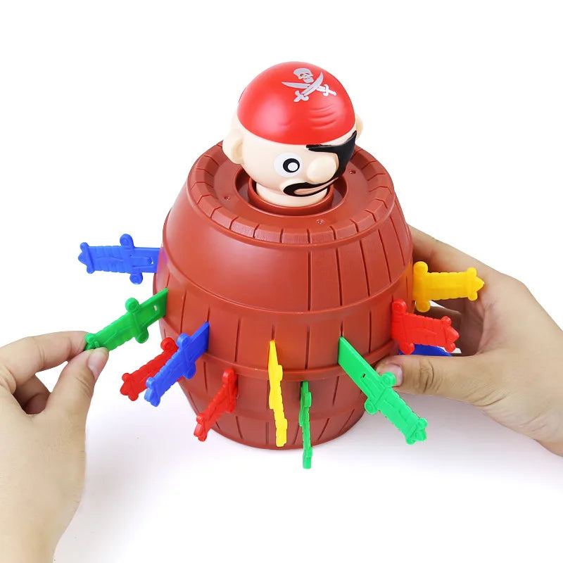 Pirate Barrel Sword Game – Pop Up Tricky Toy for Family Fun & Party Games