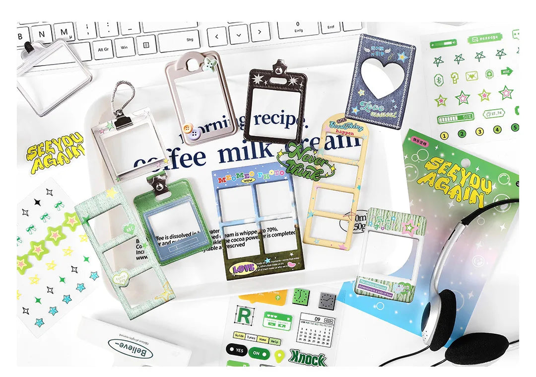Y2K Retro Paper Stickers Pack – 15pcs