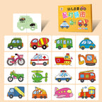 Montessori Flash Cards for Kids – Educational Learning Puzzle Cards for Babies & Toddlers