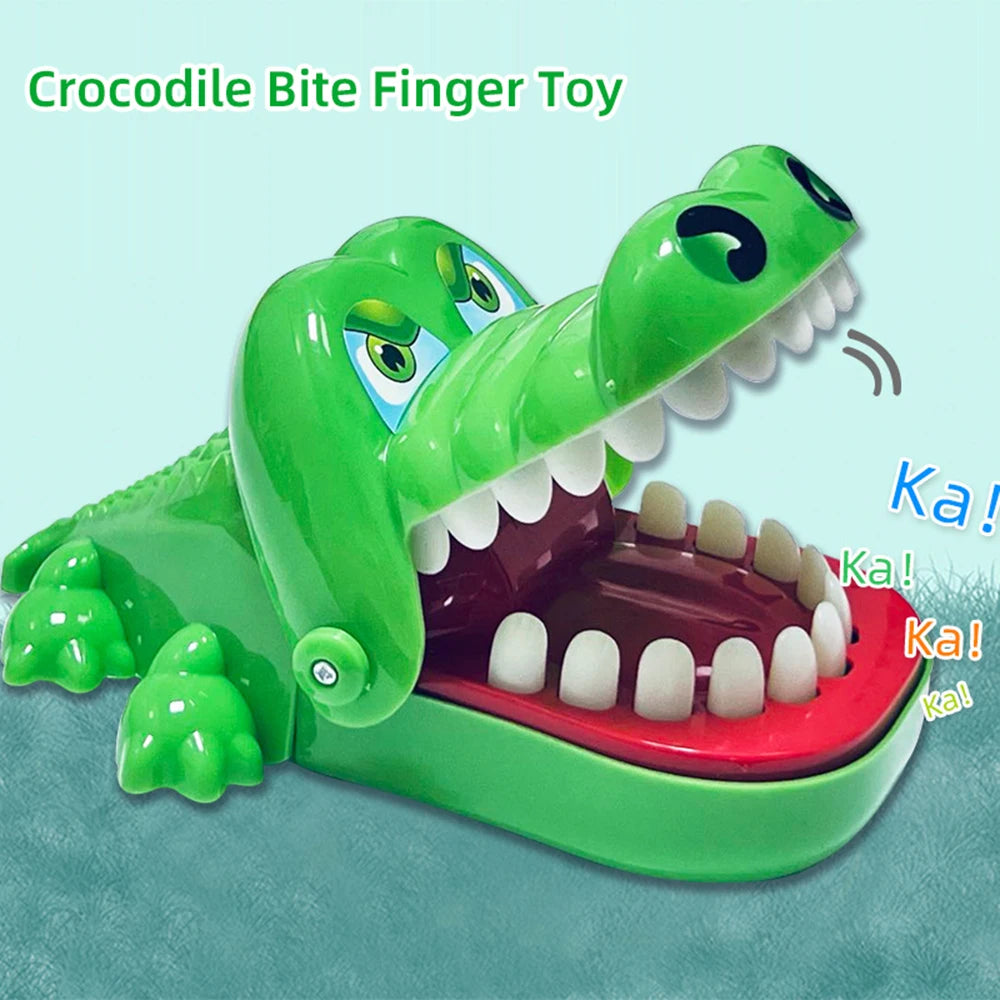 Crocodile Bite Finger Game – Fun Reaction Toy for Kids & Family