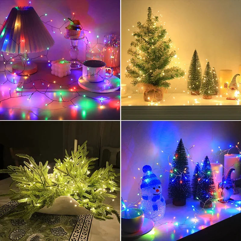 LED Firecracker String Lights – Remote Control Fairy Lights for Christmas, Weddings & Parties
